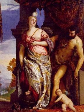 Paolo Veronese Allegory of Wisdom and Strength, china oil painting image
